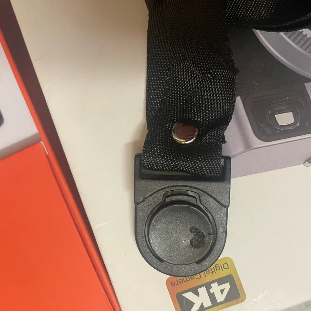 4K Ultra HD Digital Camera - Black and Silver